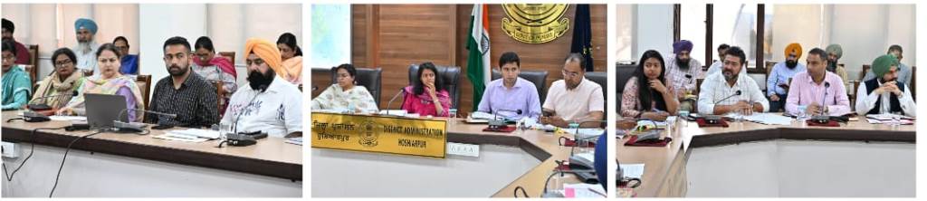Deputy Commissioner Ashika Jain reviews progress of departmental schemes